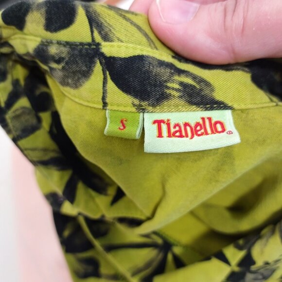 Tianello S Tropical Button Up Half Sleeve Casual Shirt Vacay Cruise Beach Cover - Picture 13 of 15